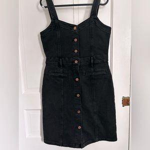 GAP Black Jean Dress